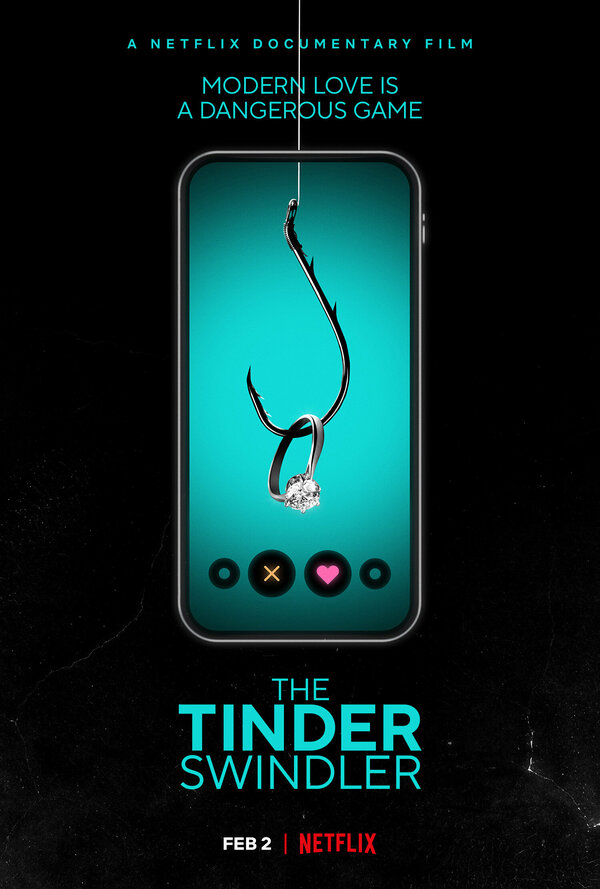 Аферист из Tinder - постер фильма